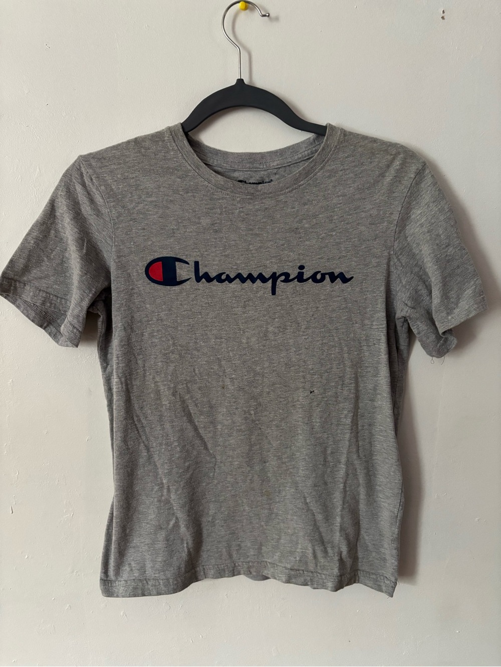 Champion Grey Logo T-Shirt
